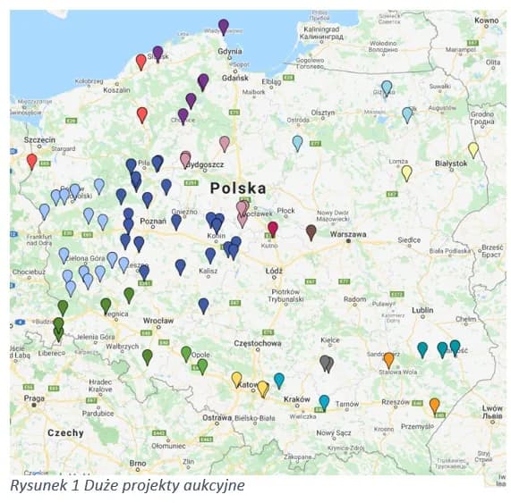 Farmy fotowoltaiczne w Polsce: Katalog i mapa